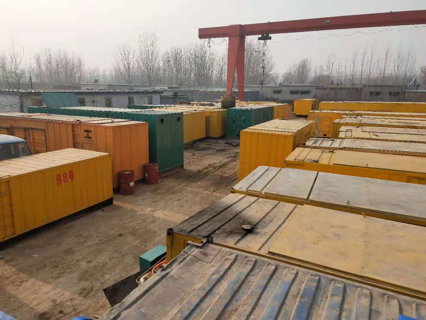 襄城租赁发电机-灰尘、风沙对柴油发电机组造成哪些不良影响？