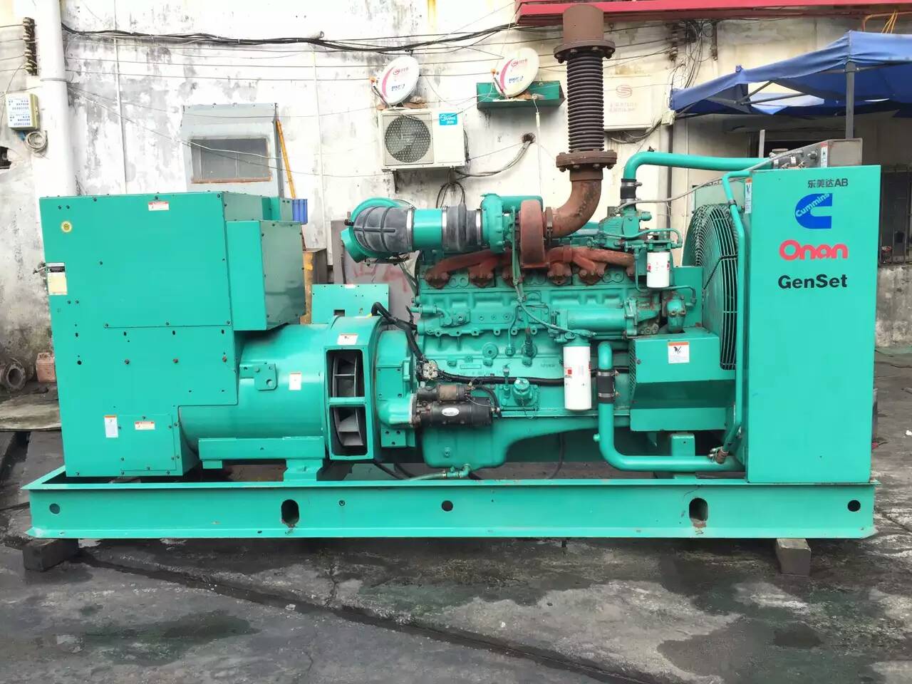 襄城租赁发电机-柴油发电机不正常冒烟的原因